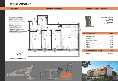 Mieszkanie w inwestycji: Buraczana 27