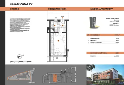 Mieszkanie w inwestycji: Buraczana 27
