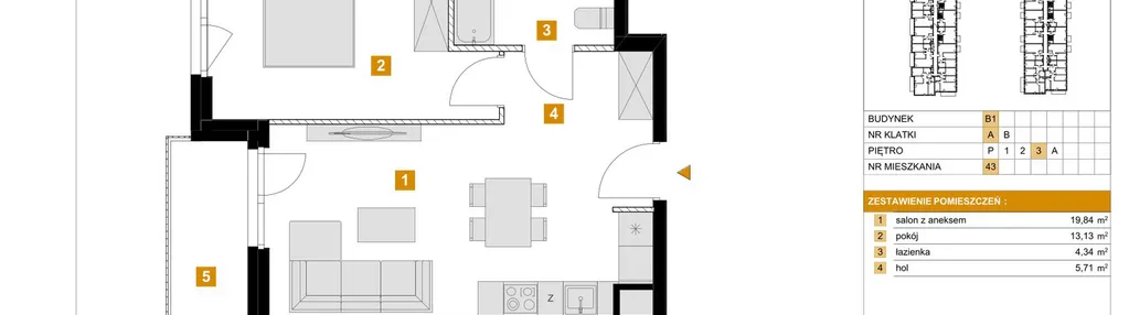 Mieszkanie w inwestycji: Osiedle Arkadia etap 2
