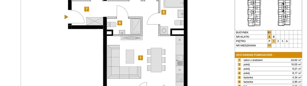Mieszkanie w inwestycji: Osiedle Arkadia etap 2