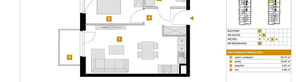 Mieszkanie w inwestycji: Osiedle Arkadia etap 2