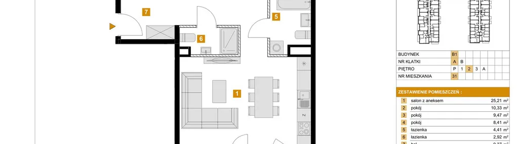 Mieszkanie w inwestycji: Osiedle Arkadia etap 2