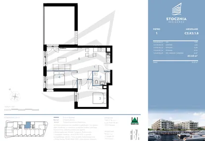 Mieszkanie w inwestycji: Stocznia Residence