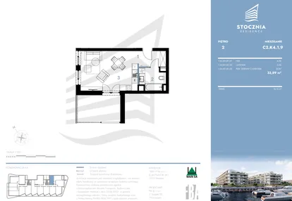 Mieszkanie w inwestycji: Stocznia Residence