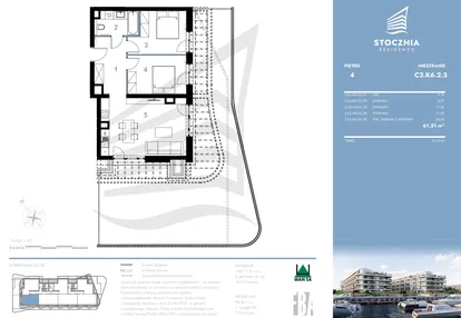 Mieszkanie w inwestycji: Stocznia Residence