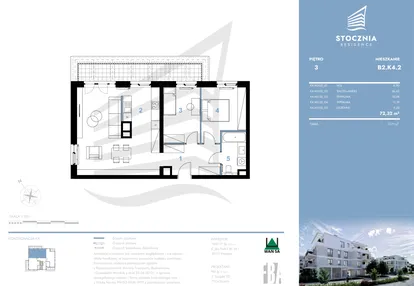 Mieszkanie w inwestycji: Stocznia Residence