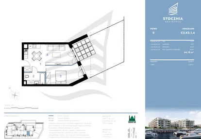 Mieszkanie w inwestycji: Stocznia Residence