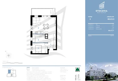 Mieszkanie w inwestycji: Stocznia Residence