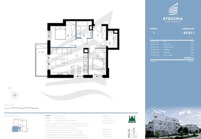 Mieszkanie w inwestycji: Stocznia Residence
