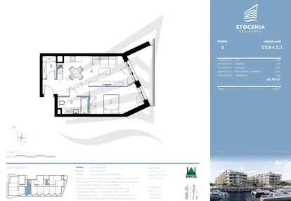 Mieszkanie w inwestycji: Stocznia Residence