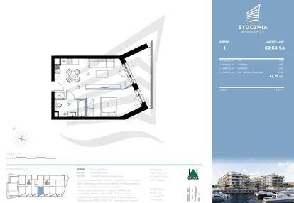 Mieszkanie w inwestycji: Stocznia Residence