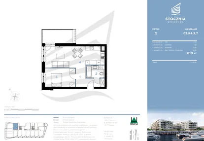 Mieszkanie w inwestycji: Stocznia Residence