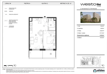Mieszkanie w inwestycji: Westo Wola