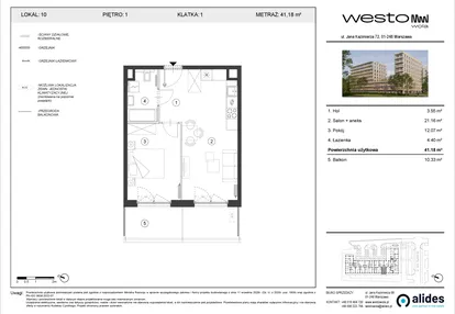 Mieszkanie w inwestycji: Westo Wola