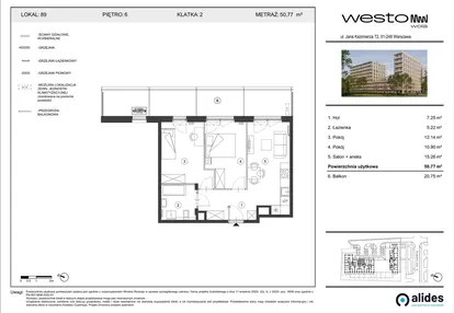 Mieszkanie w inwestycji: Westo Wola