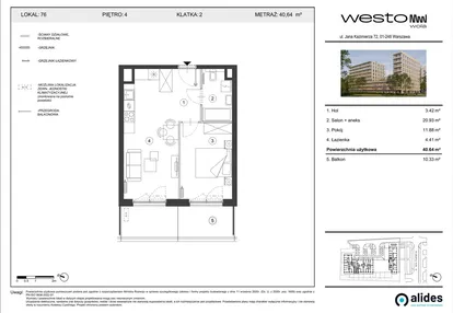 Mieszkanie w inwestycji: Westo Wola