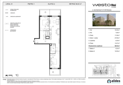 Mieszkanie w inwestycji: Westo Wola