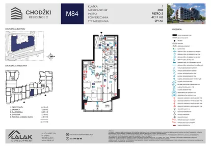Mieszkanie w inwestycji: Chodźki Residence 2