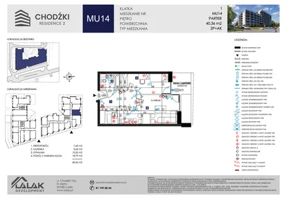 Mieszkanie w inwestycji: Chodźki Residence 2