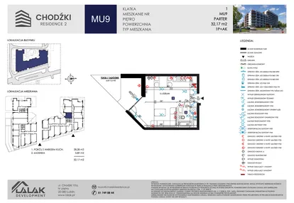 Mieszkanie w inwestycji: Chodźki Residence 2