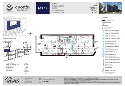 Mieszkanie w inwestycji: Chodźki Residence 2