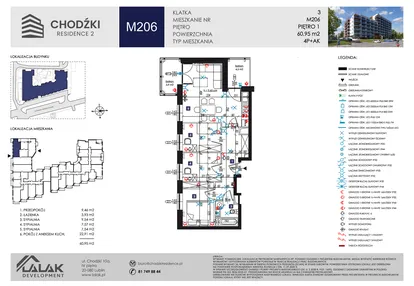 Mieszkanie w inwestycji: Chodźki Residence 2