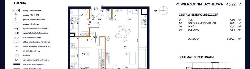 Mieszkanie w inwestycji: Kacpury Residence