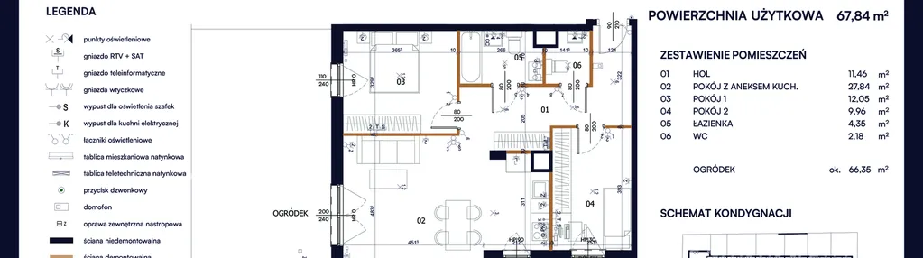 Mieszkanie w inwestycji: Kacpury Residence