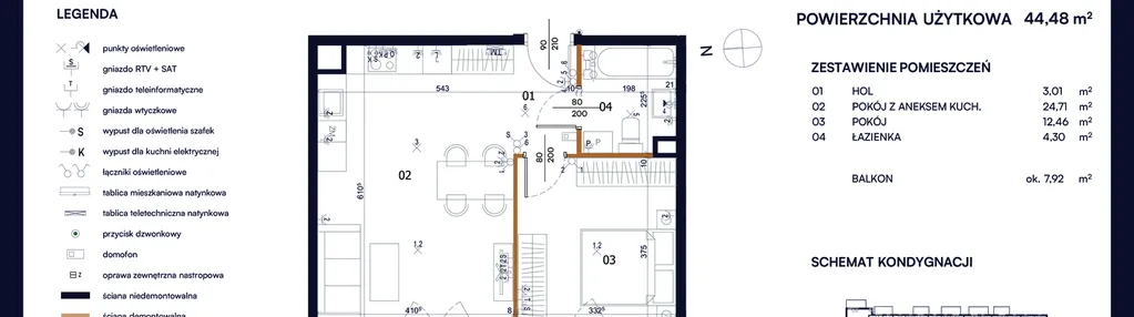 Mieszkanie w inwestycji: Kacpury Residence