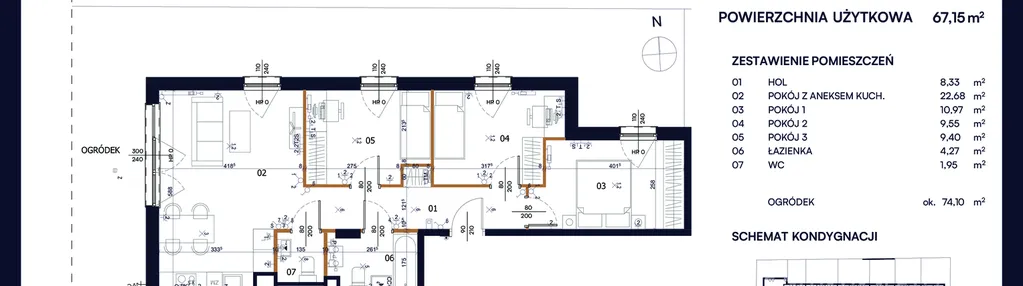 Mieszkanie w inwestycji: Kacpury Residence