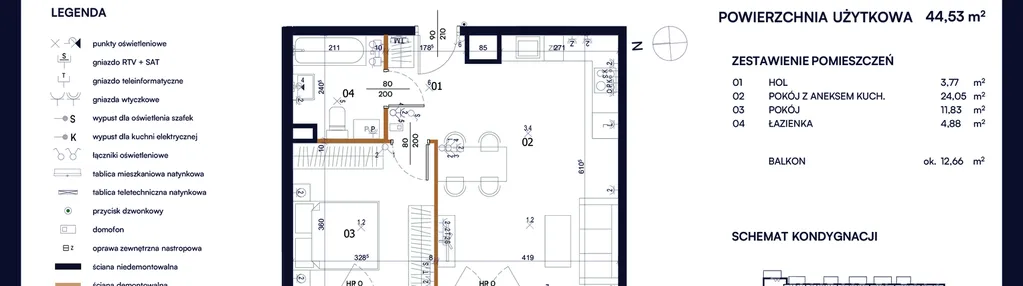 Mieszkanie w inwestycji: Kacpury Residence