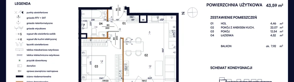 Mieszkanie w inwestycji: Kacpury Residence