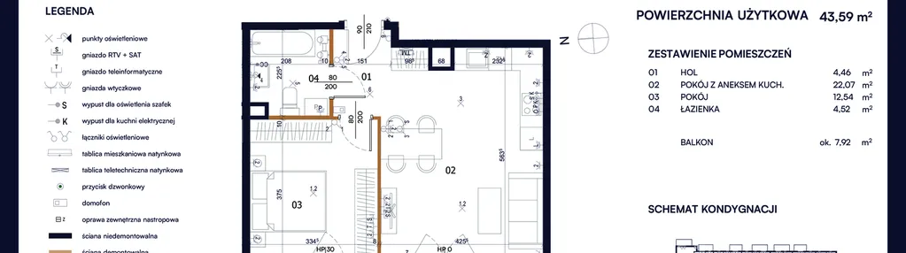 Mieszkanie w inwestycji: Kacpury Residence