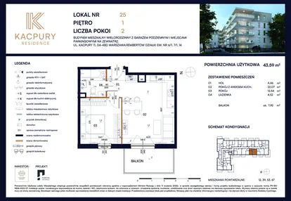 Mieszkanie w inwestycji: Kacpury Residence