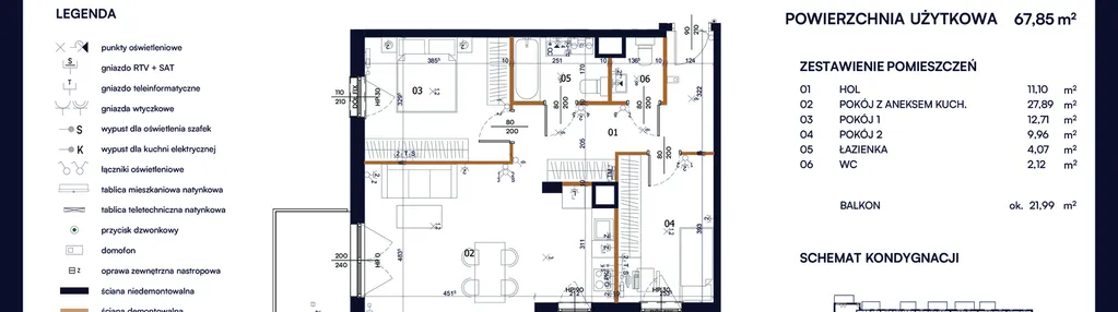 Mieszkanie w inwestycji: Kacpury Residence
