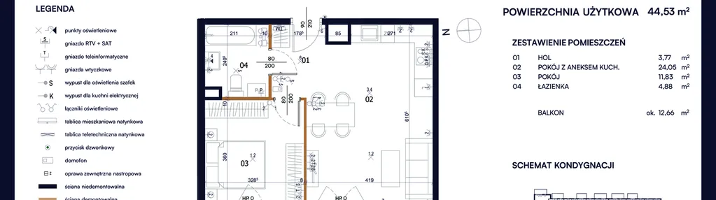 Mieszkanie w inwestycji: Kacpury Residence