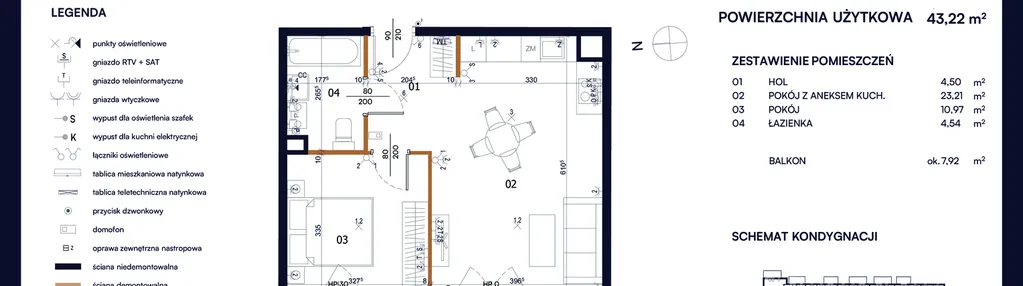Mieszkanie w inwestycji: Kacpury Residence