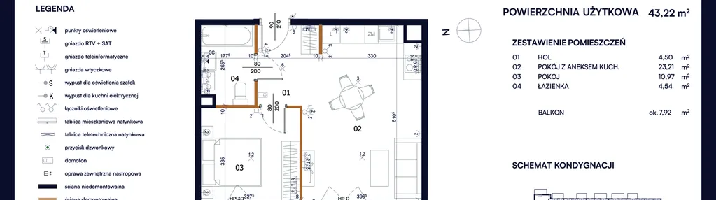 Mieszkanie w inwestycji: Kacpury Residence