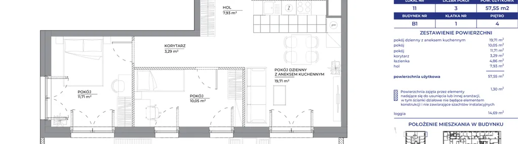 Mieszkanie w inwestycji: Architektów