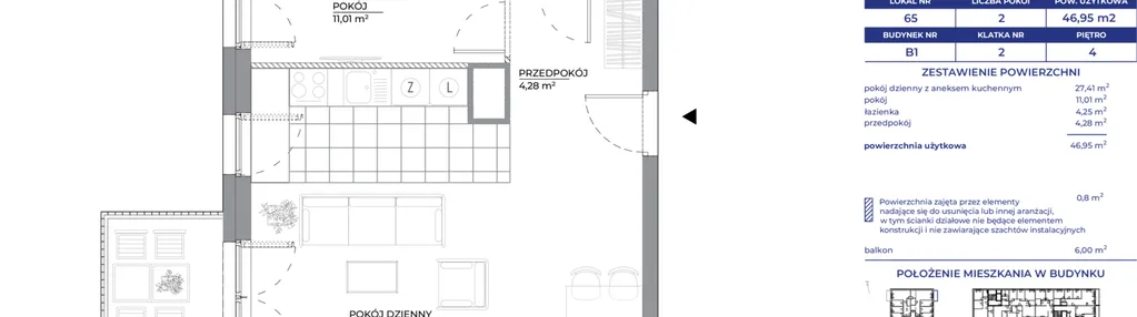 Mieszkanie w inwestycji: Architektów