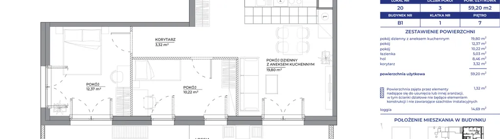 Mieszkanie w inwestycji: Architektów