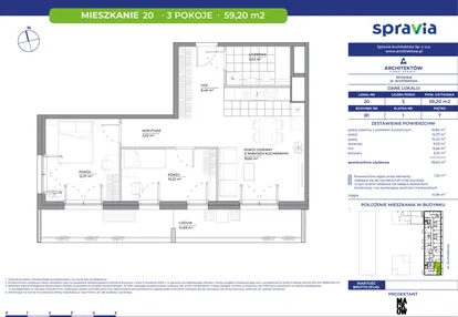 Mieszkanie w inwestycji: Architektów