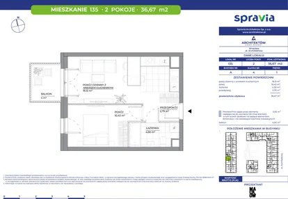 Mieszkanie w inwestycji: Architektów