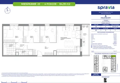 Mieszkanie w inwestycji: Architektów