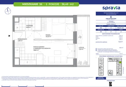 Mieszkanie w inwestycji: Architektów