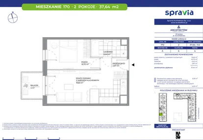 Mieszkanie w inwestycji: Architektów