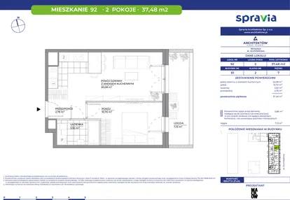 Mieszkanie w inwestycji: Architektów