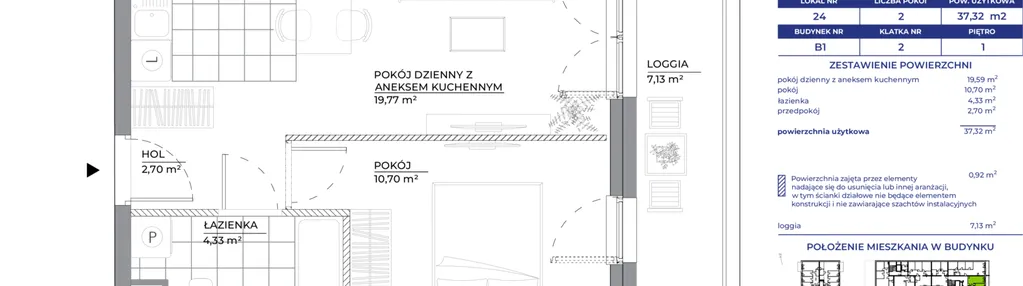 Mieszkanie w inwestycji: Architektów