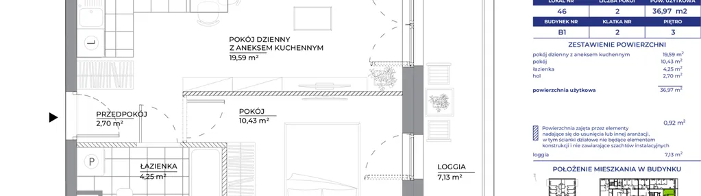 Mieszkanie w inwestycji: Architektów