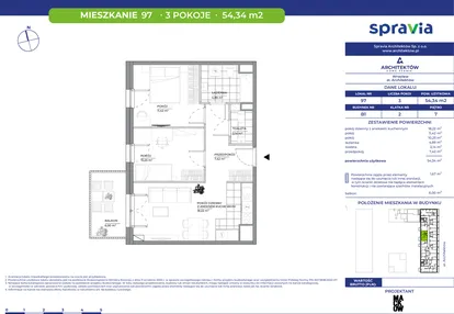 Mieszkanie w inwestycji: Architektów